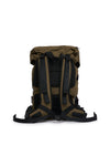 GR10K WAXED ZIPPED BACKBAG -  MILITARY GREEN