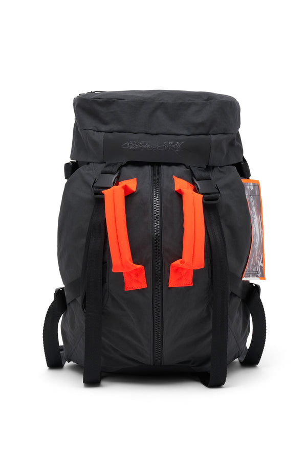 ZIPPED BACKPACK - CHARCOAL