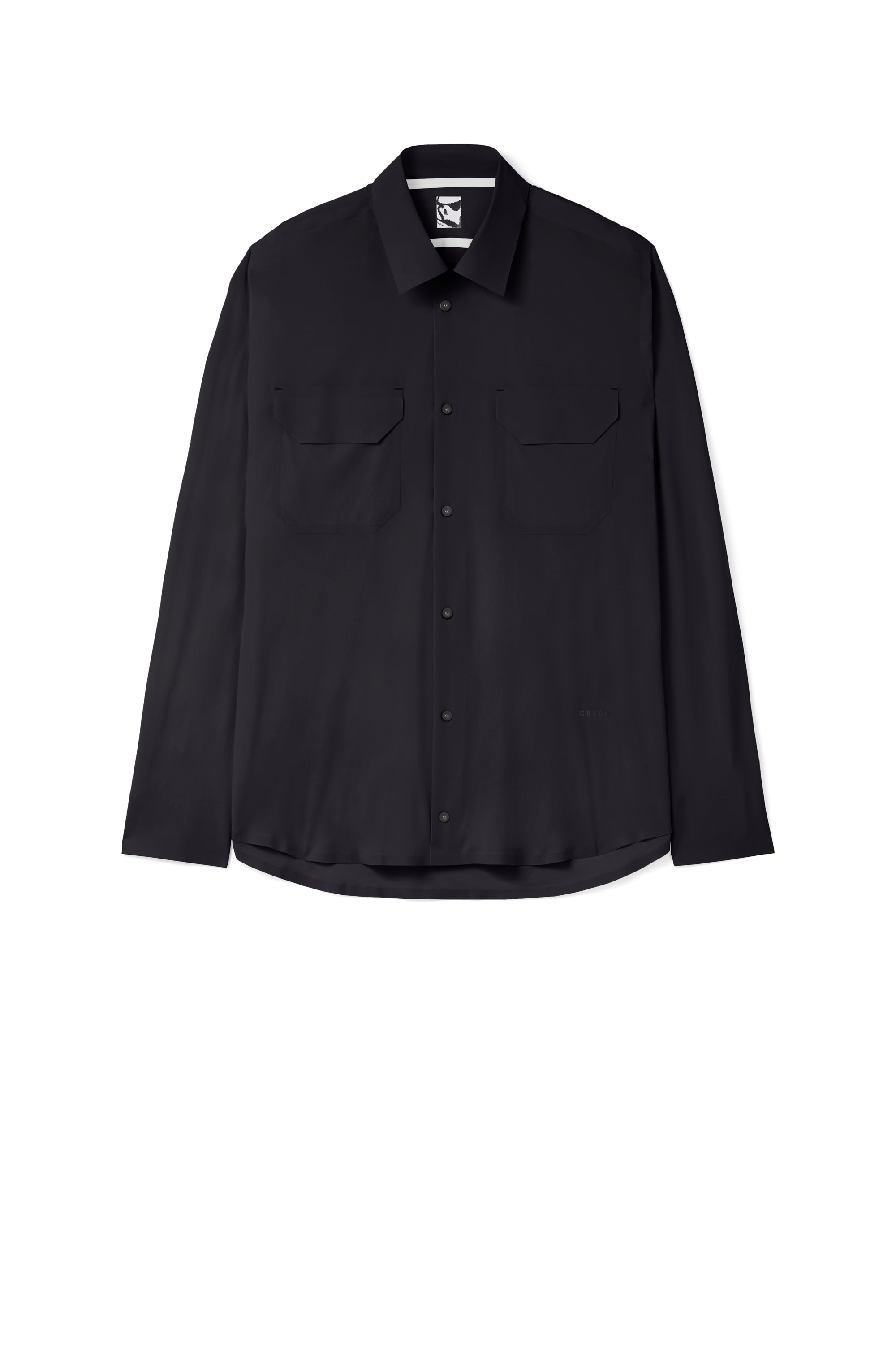 トップス GR10K ULTRASOUND L/S IMITATION TAPEDPOLO GR10K ULTRASOUND L/S IMITATION TAPED POLO