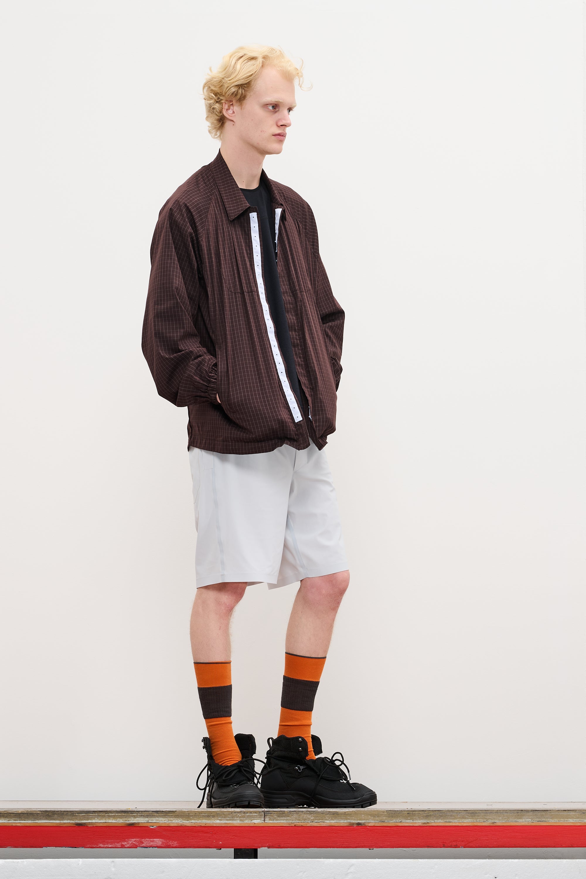 BILITIS CHECK SHIRT - CHOCOLATE BROWN