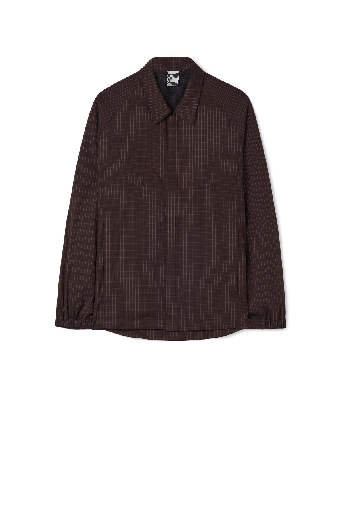 BILITIS CHECK SHIRT - CHOCOLATE BROWN