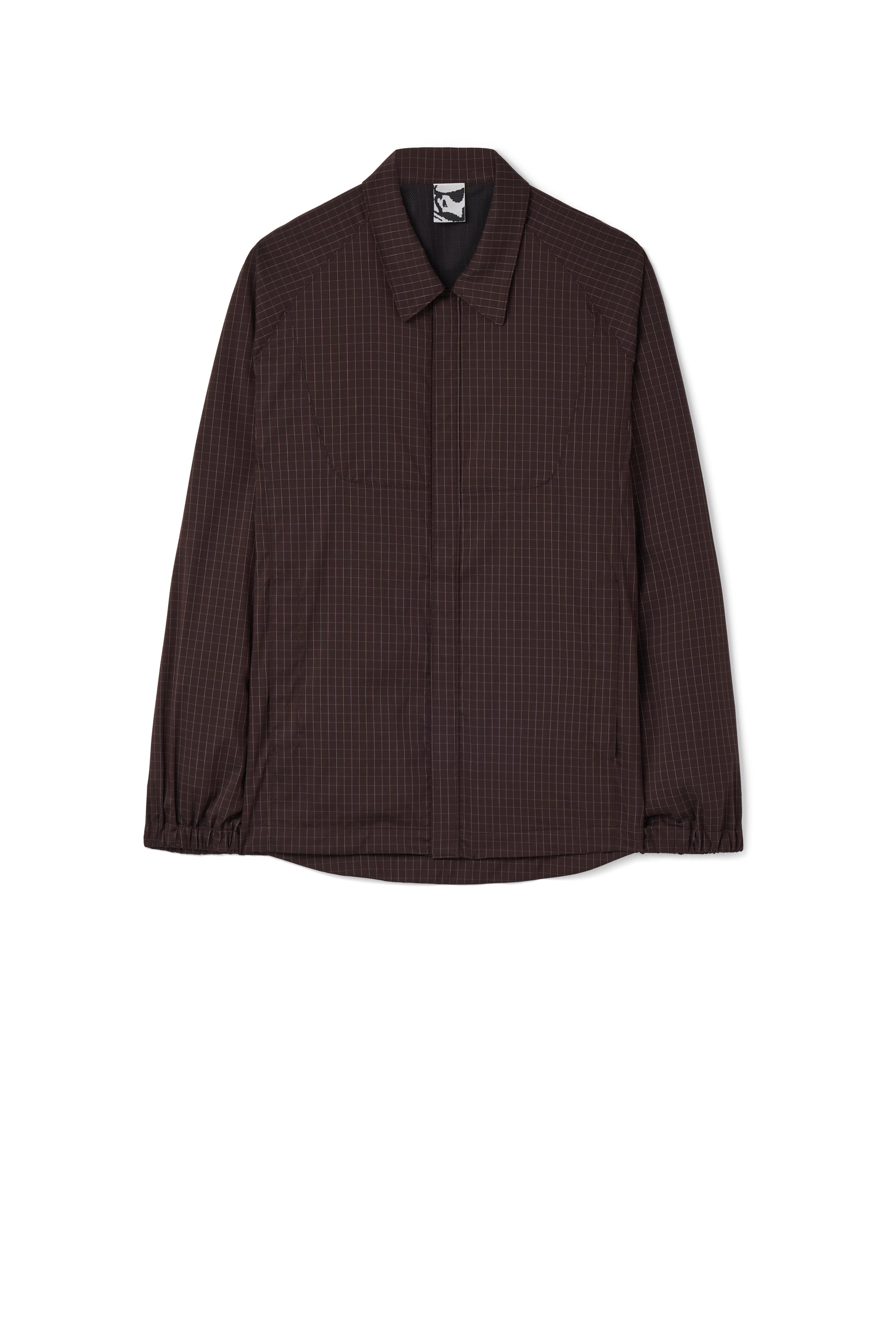 BILITIS CHECK SHIRT - CHOCOLATE BROWN