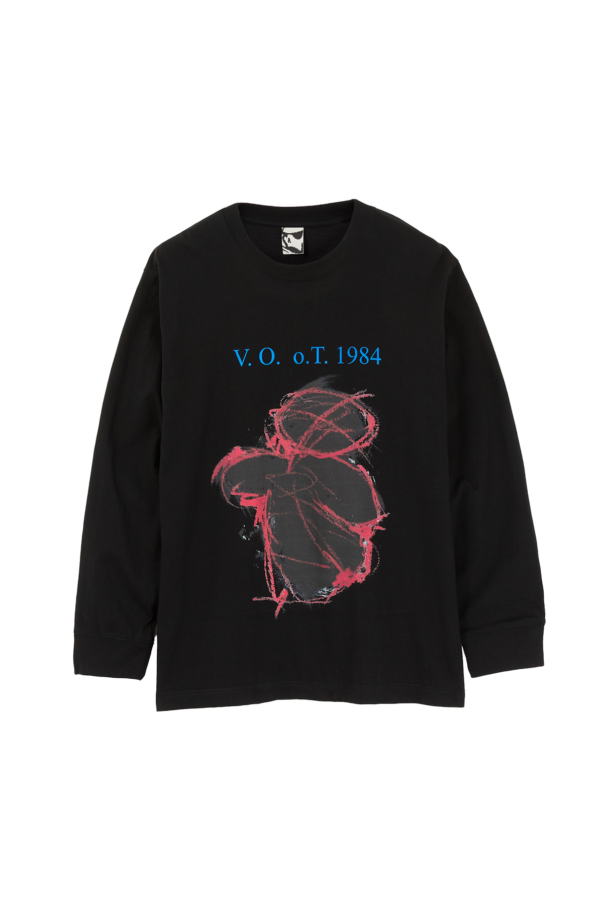 HEAVY WEIGHT L/S T-SHIRT - BLACK