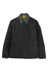 SPINN ALPHA® COLLAR OVERSHIRT - BLACK
