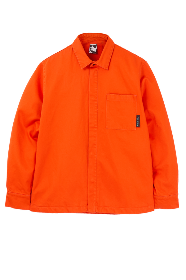 FR WASHED HEAVY SHIRT - BISHOP ORANGE