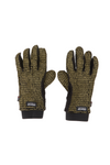 COATED ALPHA GLOVES - COGNAC