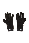 COATED ALPHA GLOVES - COGNAC