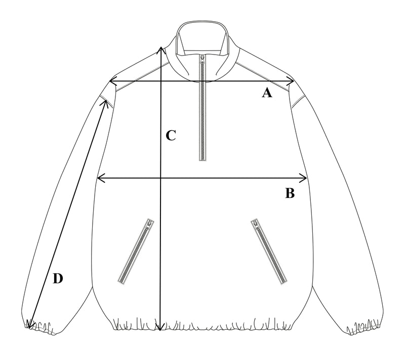 Size Guide - Pullover Top