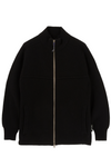 FELTED JACKET - BLACK