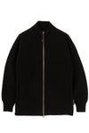 FELTED JACKET - BLACK