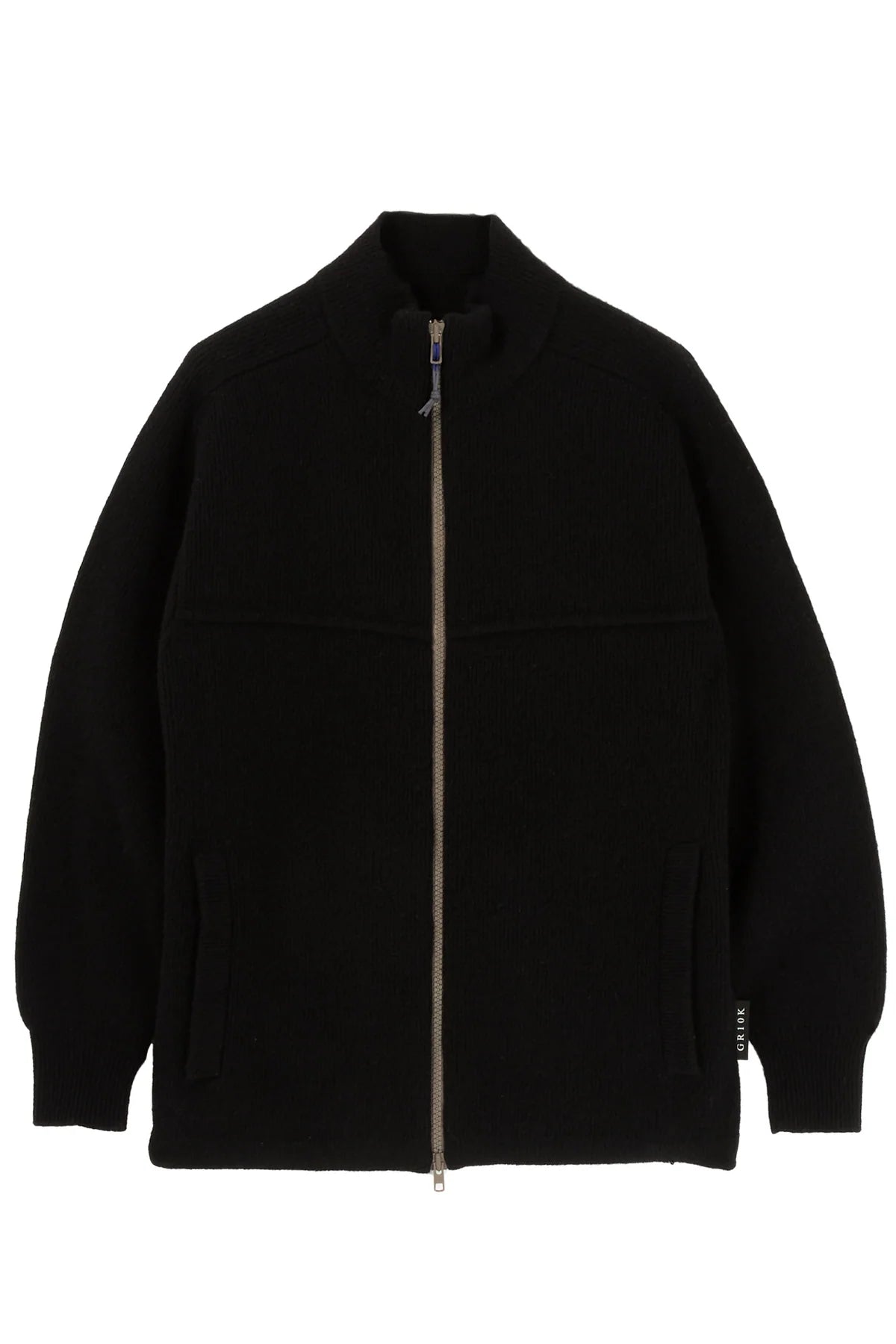 FELTED JACKET - BLACK