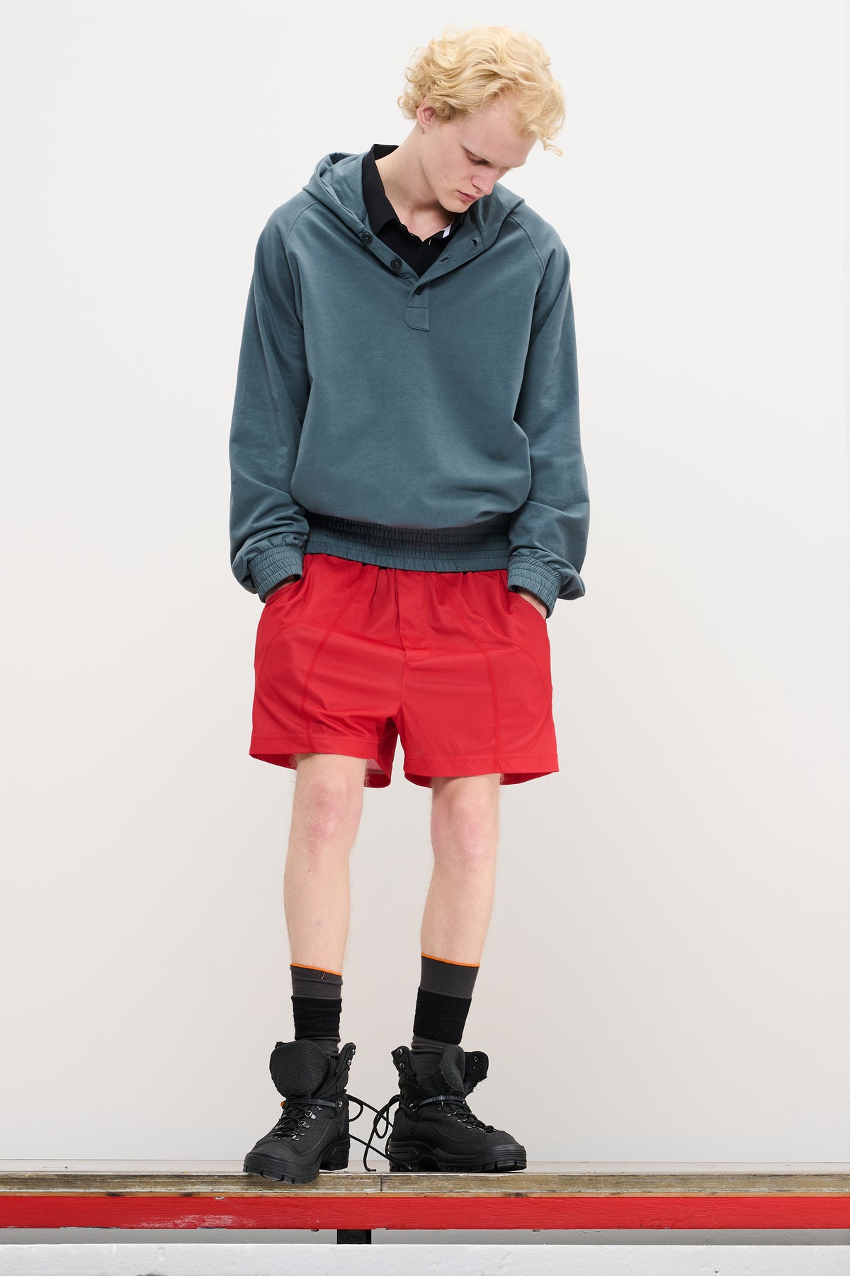 COMBACT SHORTS - CARDINAL RED