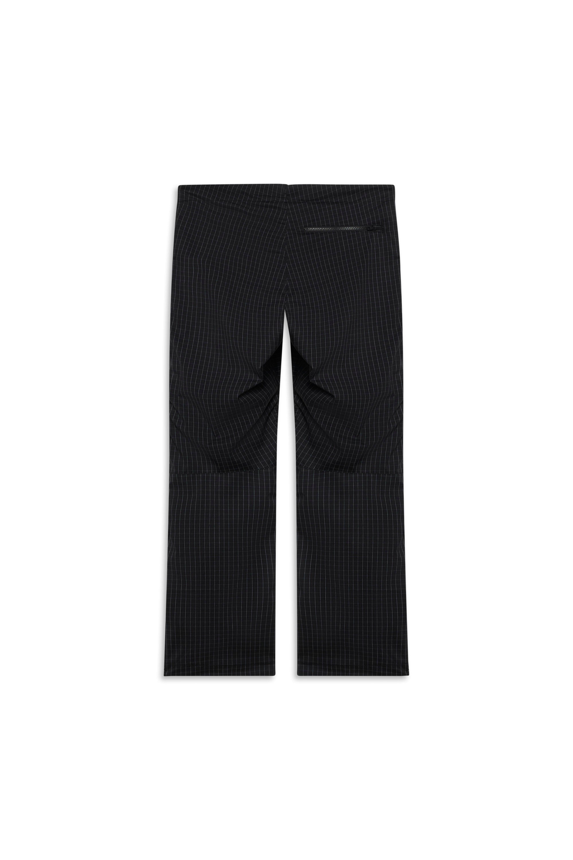 GR10K CHECK ARC PANTS -  BLACK WHITE CHECK