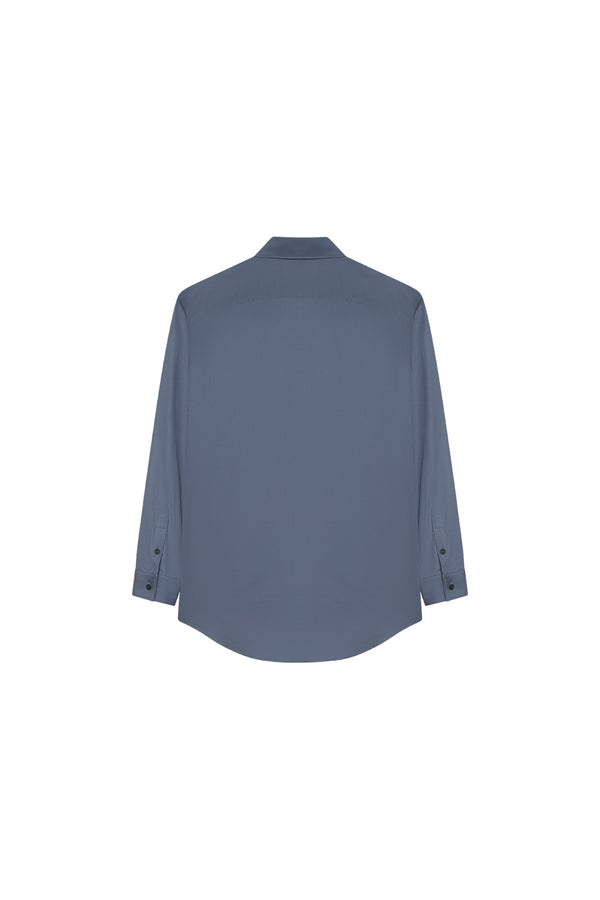 GR10K 21000 REPLICATED L/S SHIRT -  CHARCOAL