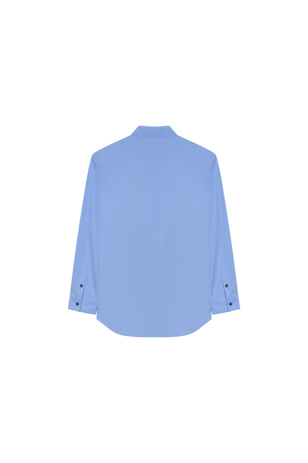 GR10K 21000 REPLICATED L/S SHIRT SEASONAL -  CHECK LIGHT BLU