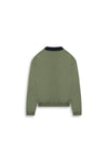 GR10K 30001 REPLICATED POLO SWEATSHIRT SEASONAL -  SAGE GREEN