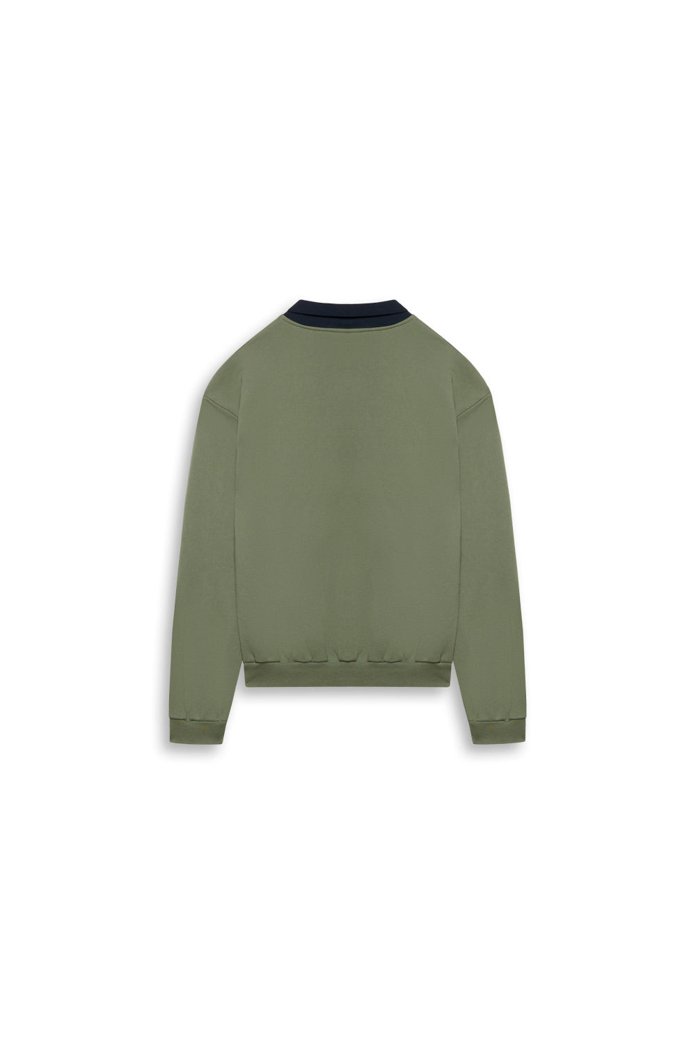 GR10K 30001 REPLICATED POLO SWEATSHIRT SEASONAL -  SAGE GREEN