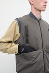 DECK OPERATOR PADDED VEST - DOVE GRAY