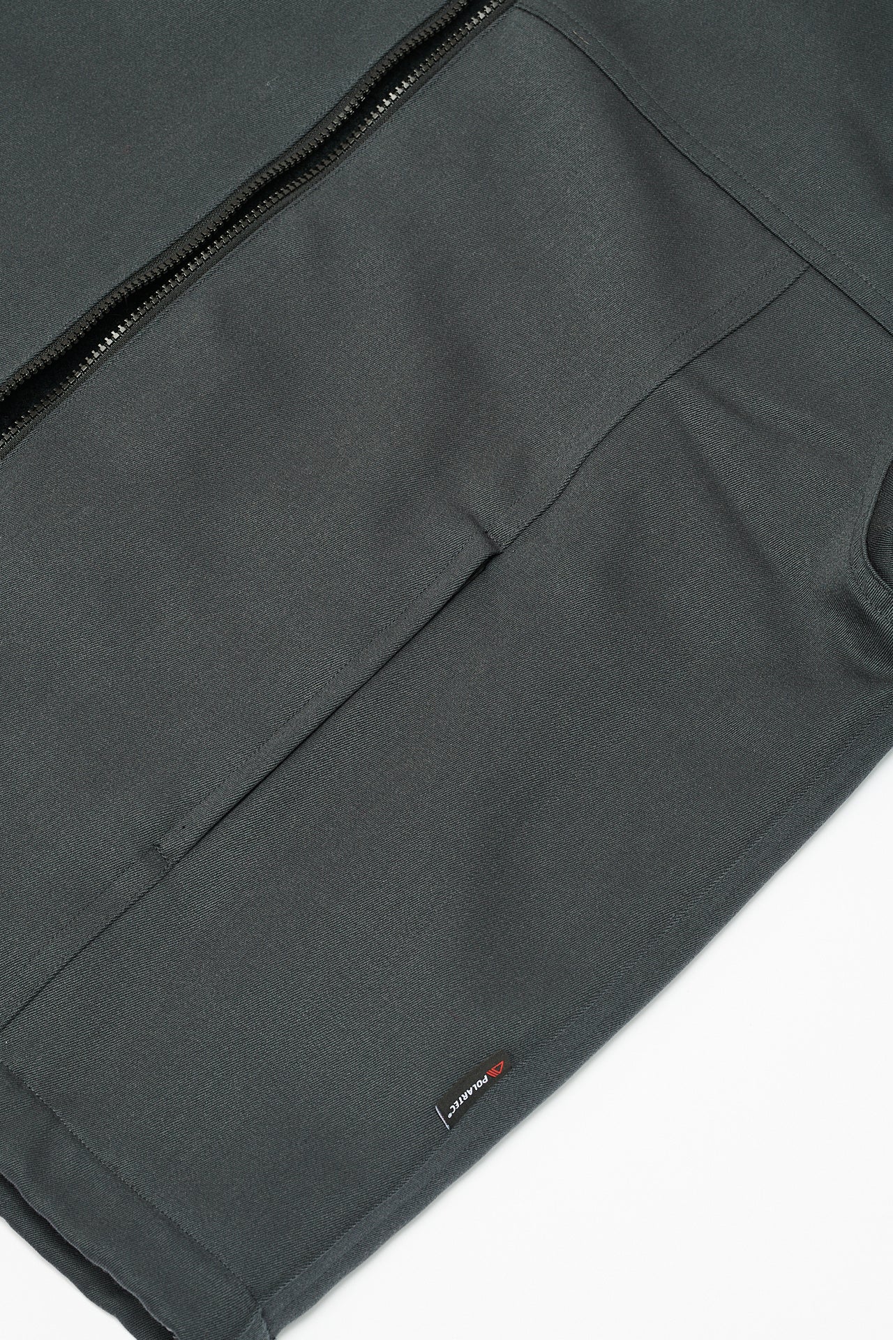 LINED POLARTEC® WOOL JACKET - COAL GREY