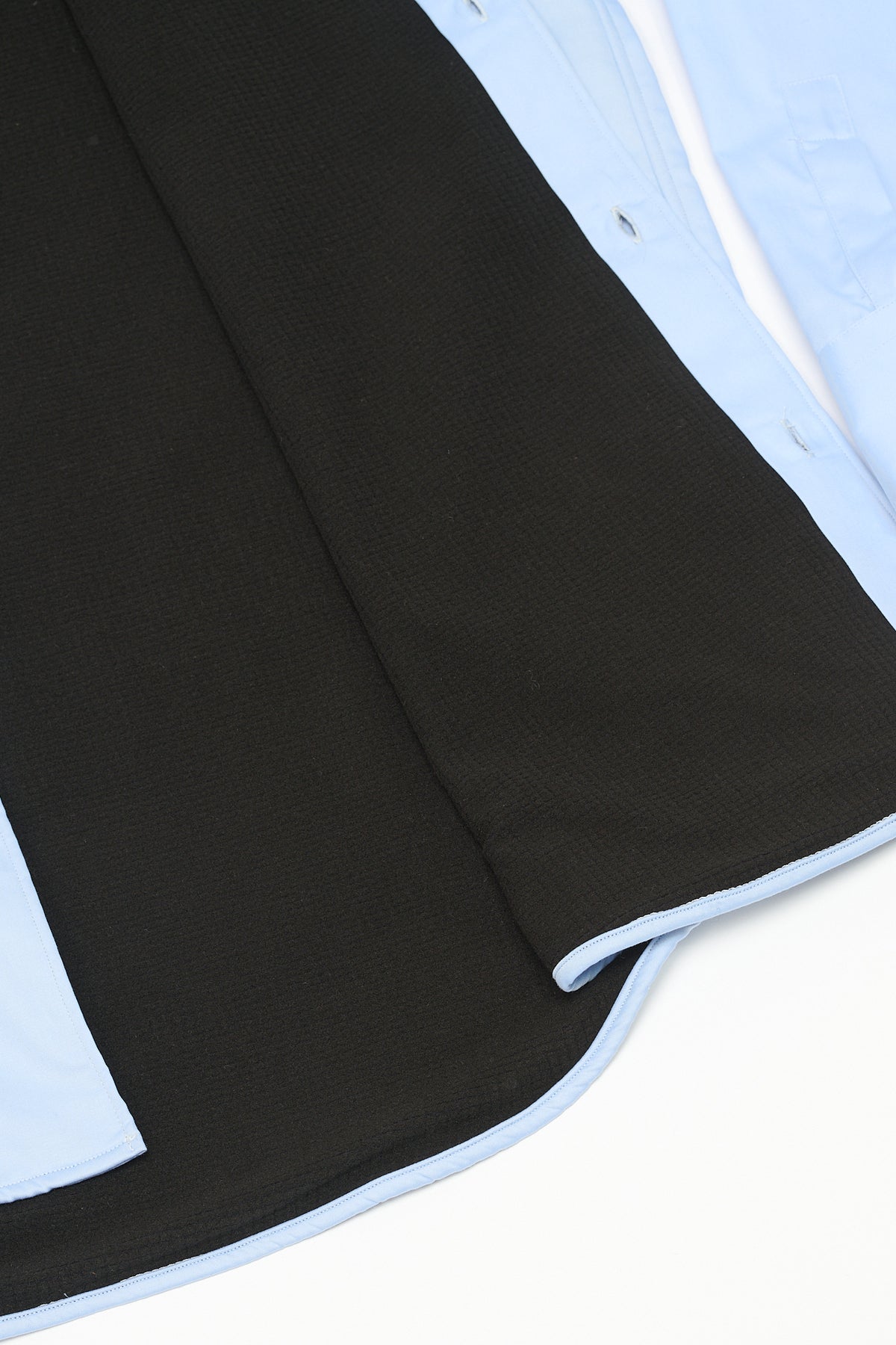 POPELIN POLARTEC® L/S SHIRT - OCEAN BLUE