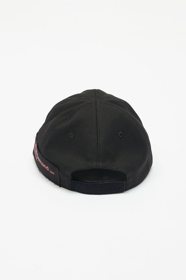 M. DEMAND STOCK CAP - BLACK
