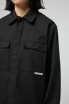 40000 REPLICATED BLACK SHORT JACKET