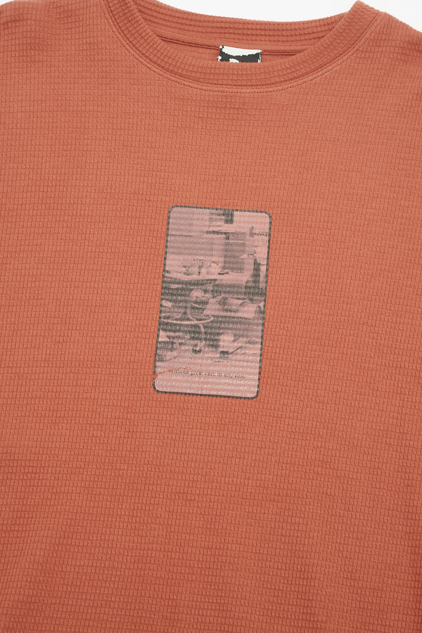 MESH S/S T-SHIRT - UPUPA RED