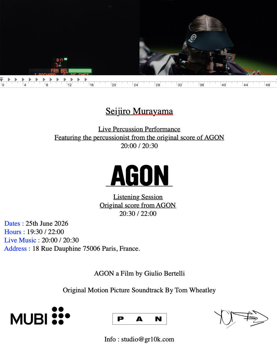 Agon Listening Session Flyer