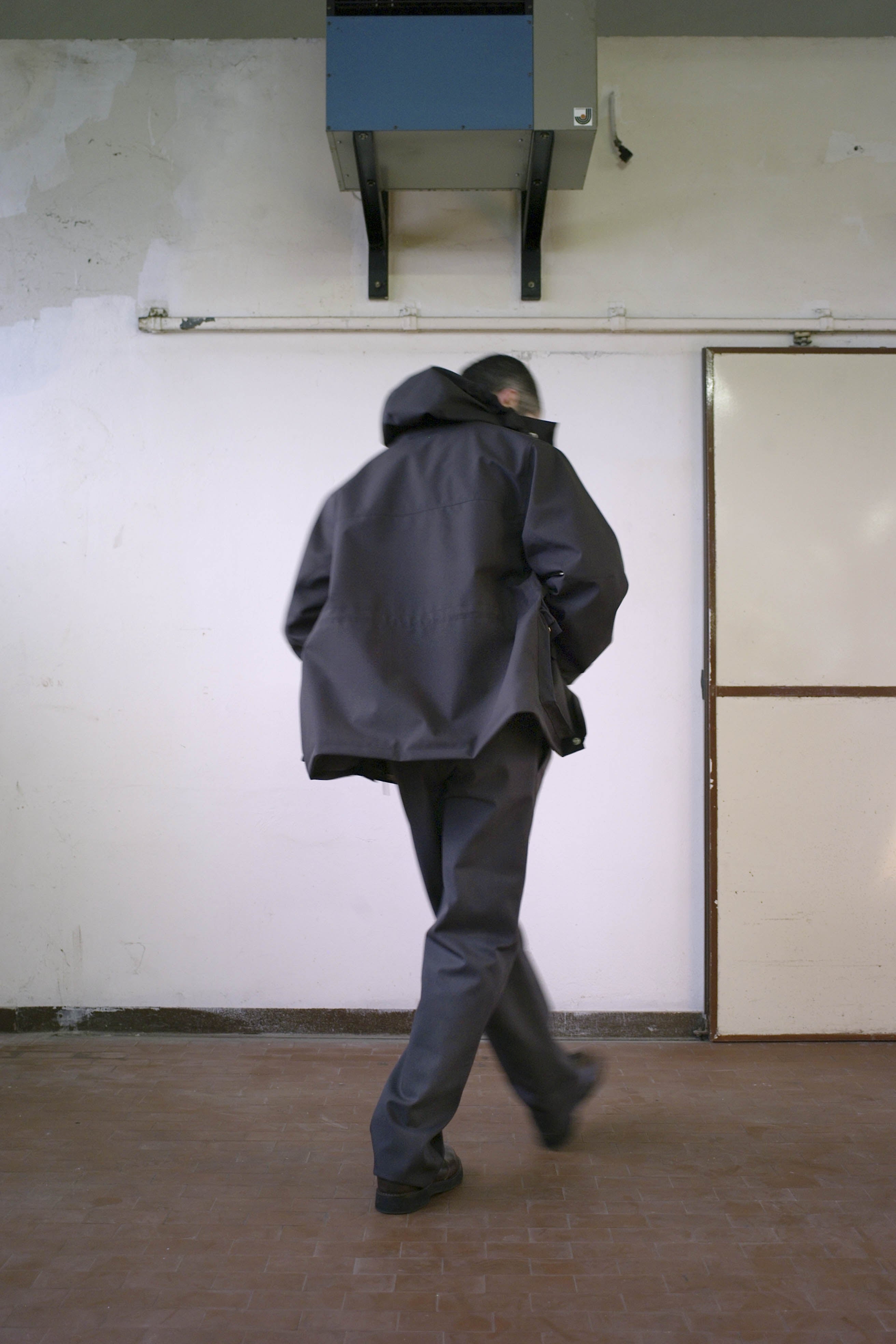 GR10K REPLICATED 10000 TROUSERS - CHARCOAL