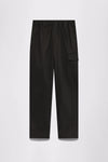 GR10K REPLICATED 10001 CARGO TROUSERS - BLACK