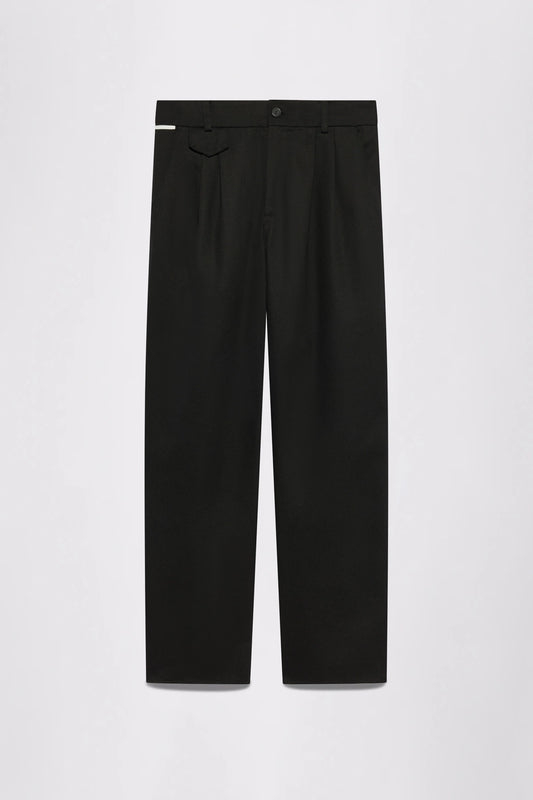 GR10K REPLICATED 10005 PLEATED TROUSERS - BLACK
