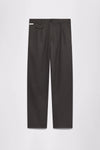 GR10K REPLICATED 10005 PLEATED PANTS - CHARCOAL