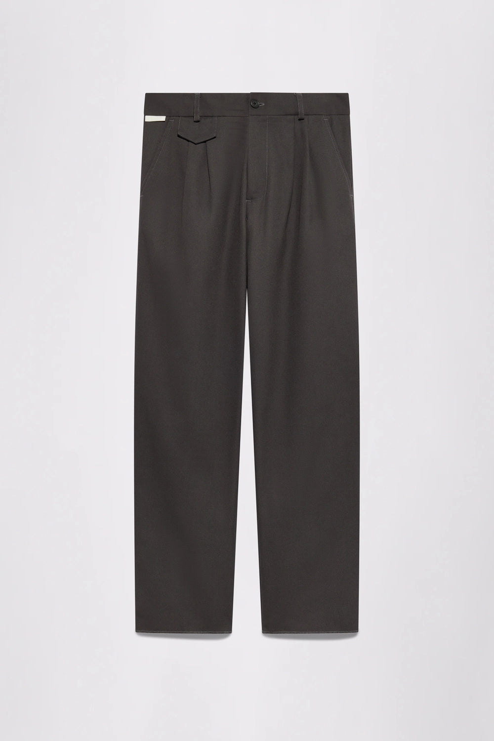 GR10K REPLICATED 10005 PLEATED PANTS - CHARCOAL