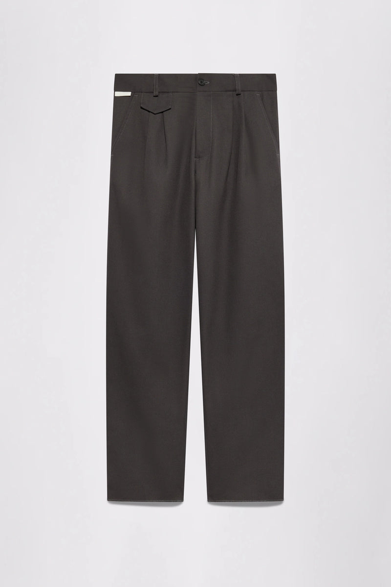 GR10K REPLICATED 10005 PLEATED PANTS - CHARCOAL