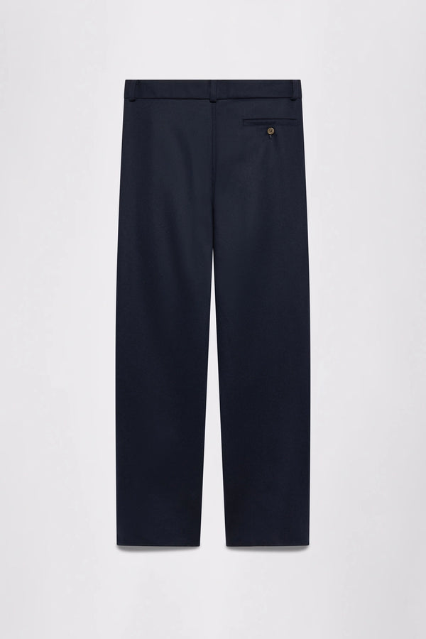 GR10K REPLICATED 10005 PLEATED TROUSERS - NAVY