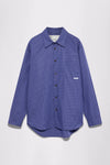 GR10K REPLICATED 21000 LONG SLEEVE SHIRT - MICRO CHECK NAVY