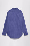 GR10K REPLICATED 21000 LONG SLEEVE SHIRT - MICRO CHECK NAVY