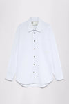 GR10K REPLICATED 21000 LONG SLEEVE SHIRT - MICRO CHECK WHITE