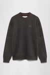 GR10K REPLICATED 30000 CREW NECK KNIT - CHARCOAL