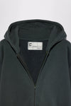 GR10K REPLICATED 35000 ZIP HOODIE - BLACK