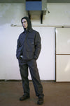 GR10K REPLICATED 35000 ZIP HOODIE - BLACK