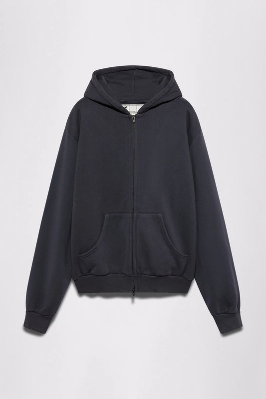 GR10K REPLICATED 35000 ZIP HOODIE - NAVY