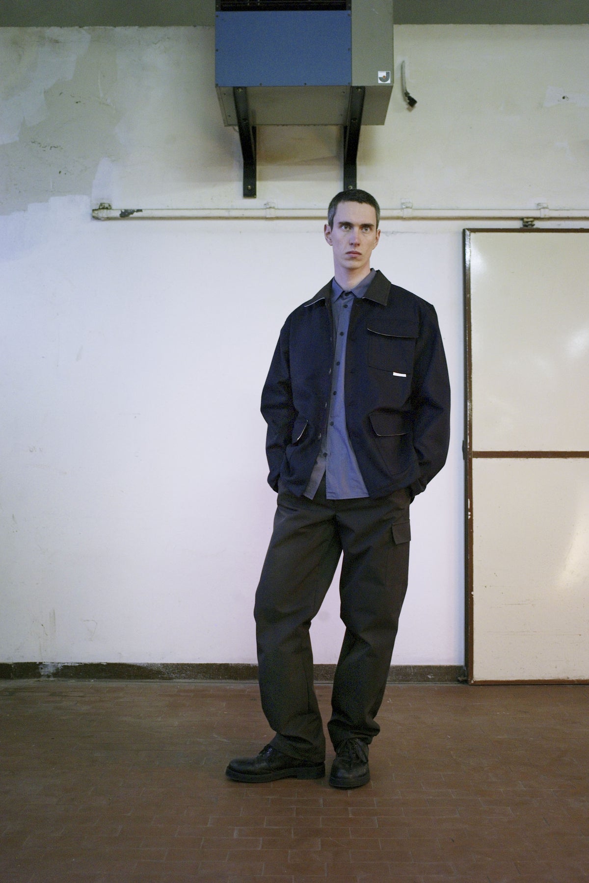 GR10K REPLICATED 45000 CHORE JACKET - NAVY