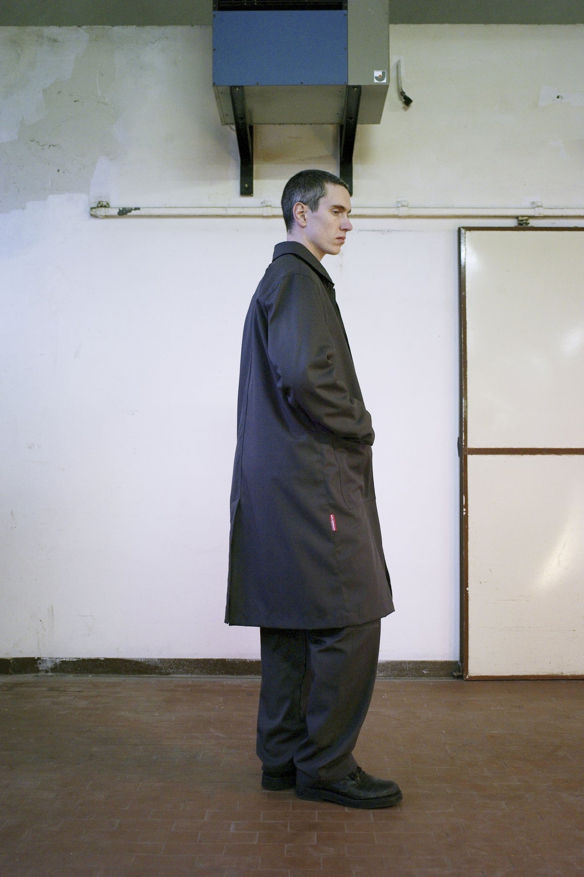 GR10K REPLICATED 60000 LAB COAT - BLACK