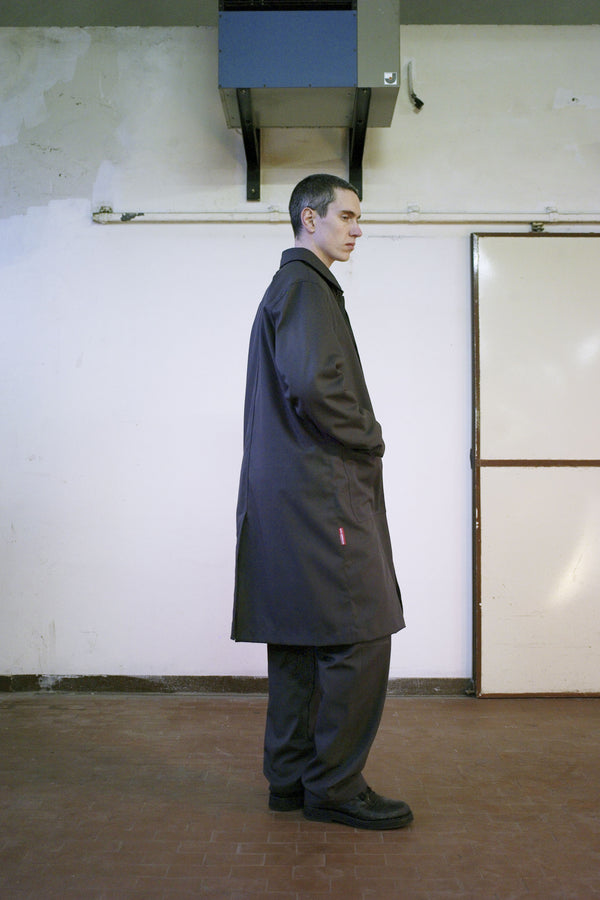 GR10K REPLICATED 60000 LAB COAT - BLACK