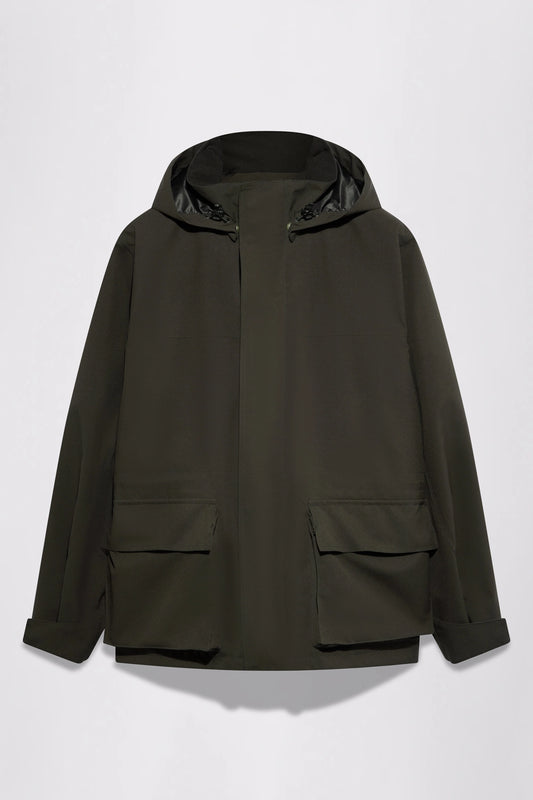 GR10K REPLICATED 80000 2L WATER RESISTANT PARKA - DARK SOIL GREY