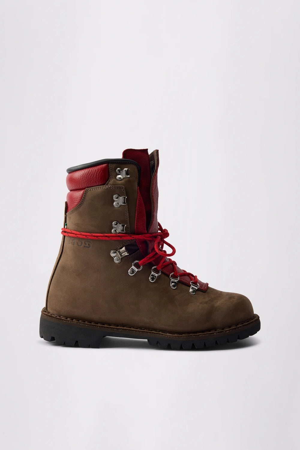 GR10K X MOS FORESTRY BOOT - BROWN / CHERRY RED