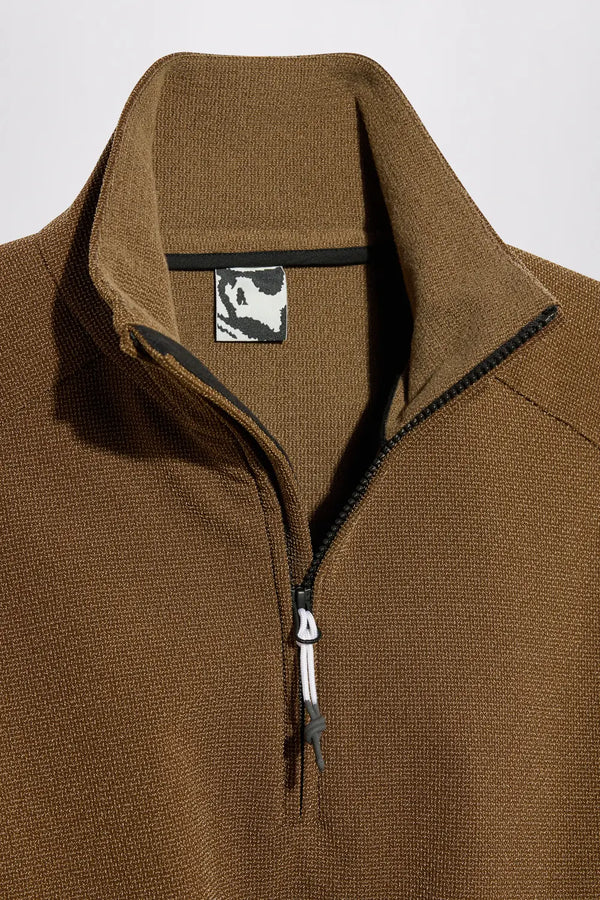 GR10K IBQ RAMPAGE PULLOVER TOP - COGNAC