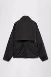 GR10K FR KLOPMAN MARS PLAID WELDING OVERSHIRT - BLACK