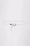 GR10K RESTRAYANT BELT IN WHITE /GREY